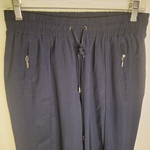 Soho Navy Jogger Pants Size Med